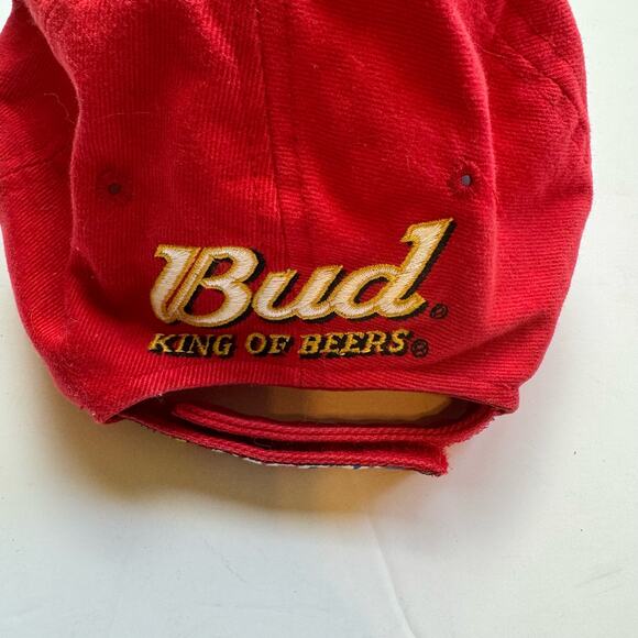 Dale Earnhardt JR #8 All Star Game VTG 2001 Snapback Red Cap Hat Casual NASCAR - Picture 4 of 12